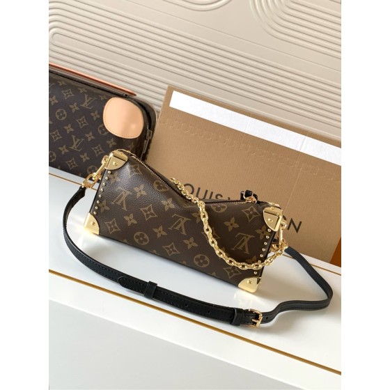 LV M13147 Monogram Slim Trunk Bag