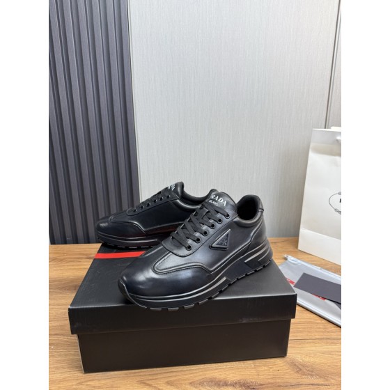 Prada Men's Cowhide Leather Shoes