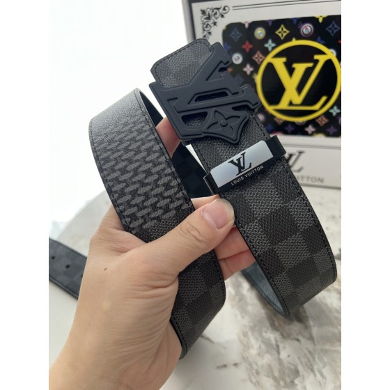 LV Men Belt 3.8cm Width