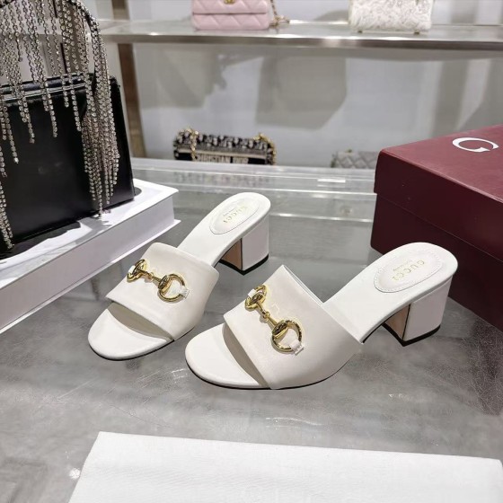 Gucci GG Buckle Women Sandals Heels