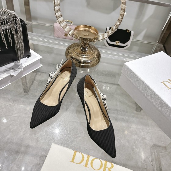 Dior Ribbon Bow Women Heels