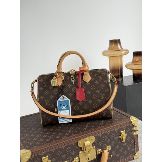 Louis Vuitton Speedy Soft 30 Crafty Top Handle Bag