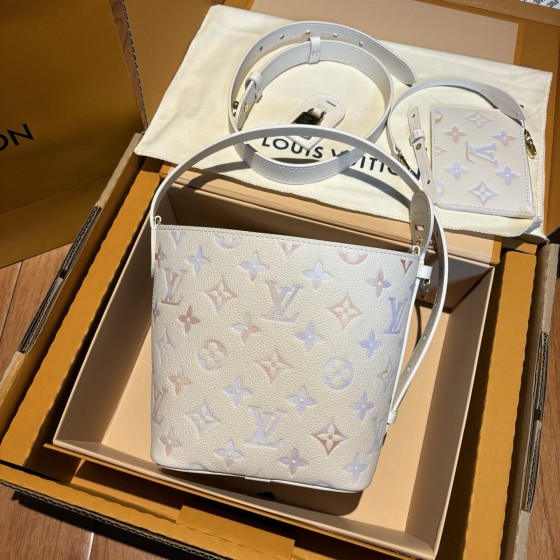 LV Dreamy Purple All In BB Bucket Crossbody Bag